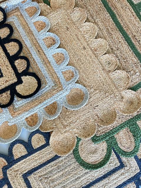 Sisal Rug Scalloped