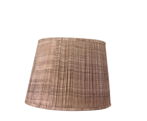 Silk Rocco Shade with Antique French Base